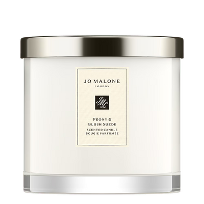 Peony & Blush Suede Scented Candle