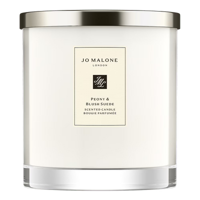 Peony & Blush Suede Scented Candle